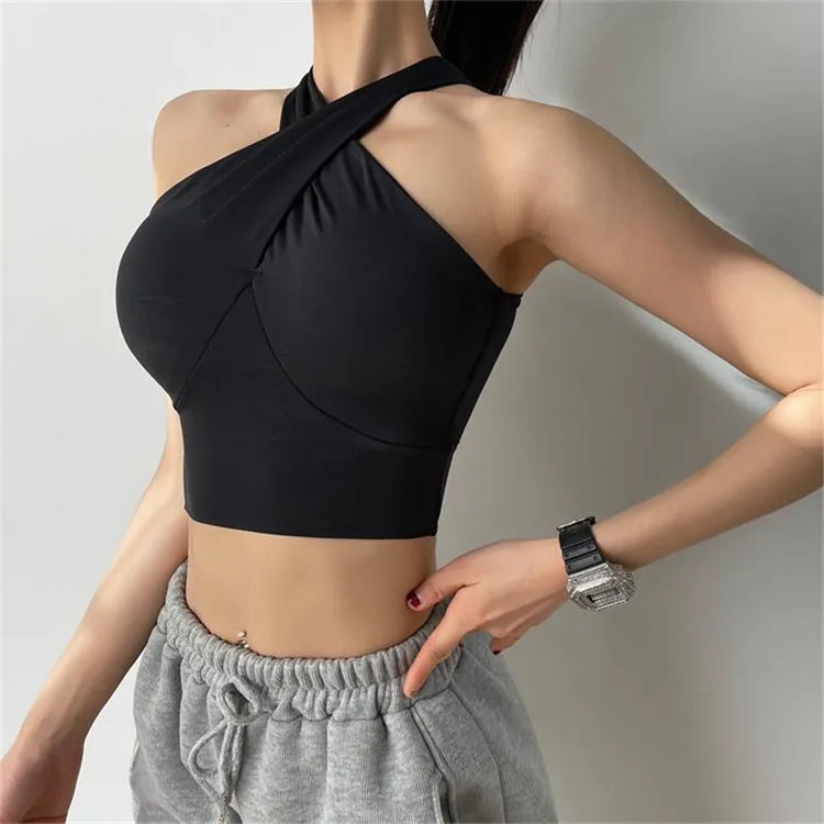 High Support Sports Bra Women Gym Brassiere Sport Bh Fitness Vest Push up Yoga Padded Sports Top Active Wear