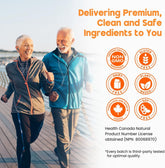 Turmeric Curcumin Supplements with Black Pepper for Inflammation, Joint Pain Relief & Antiflammatory – Non-Gmo, Vegan, Gluten-Free, Dairy-Free, Soy-Free, 60 Veggie Capsules