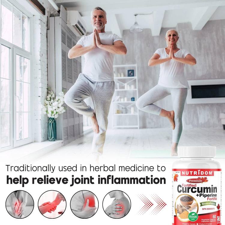 Turmeric Curcumin Supplements with Black Pepper for Inflammation, Joint Pain Relief & Antiflammatory – Non-Gmo, Vegan, Gluten-Free, Dairy-Free, Soy-Free, 60 Veggie Capsules