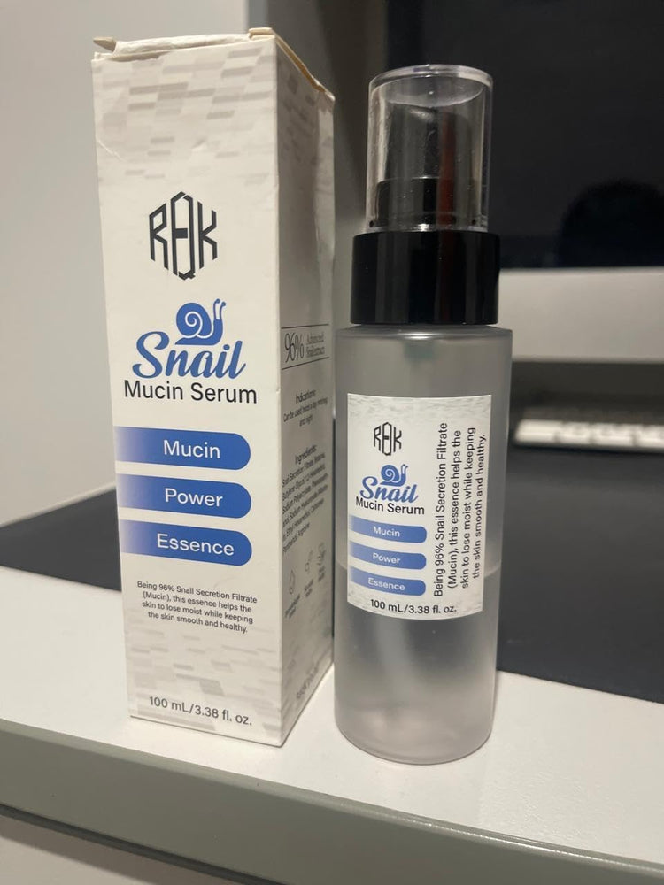 Snail Mucin Serum 100Ml - 96% Snail Secretion Filtrate for Smooth, Healthy Skin - Mucin Power Essence for Face, Dull Skin & Fine Lines, Korean Skincare
