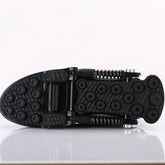 Mechanical Running Shoes Bouncing Spring Shock Absorption Running Shoes Women Men Sneaker Shoes