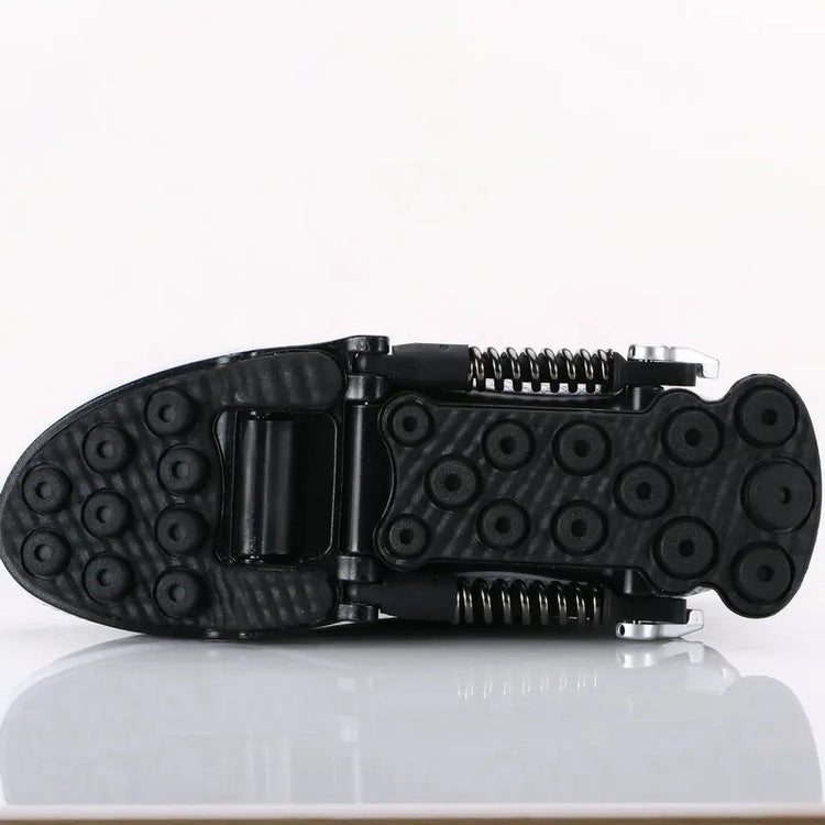 Mechanical Running Shoes Bouncing Spring Shock Absorption Running Shoes Women Men Sneaker Shoes