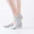 Backless Non-Slip Fitness Pilates Socks Cotton Women Sport Yoga Socks Ballet Dance Slippers Barefoot Sock Workout for Gym