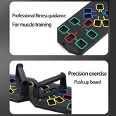 Multifunctional Folding Push up Board Set Bracket Abdominal Muscle Training Equipment Portable Push up Board Exercise Training