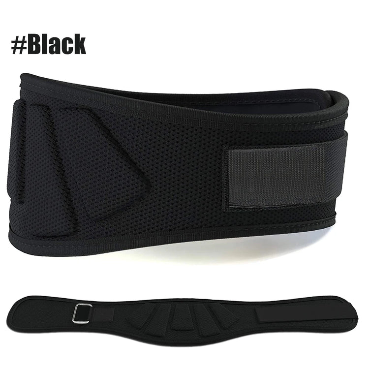 Sports Fitness Weight Lifting Waist Belts Gym Workout Lumbar Back Support, Powerlifting, Strength Training, Squat, Weightlifting
