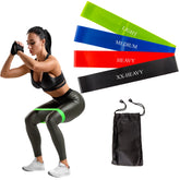 Home-Complete Resistance Bands Exercise Bands Loops- Set of 4